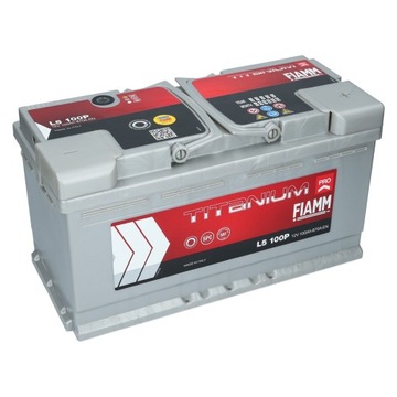 FIAMM Titanium PRO L5 100P 100 Ah 870A (EN) - 22 kg