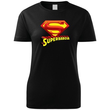 koszulka SUPER BABCIA Dzień Babci i Dziadka v3
