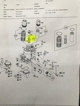 Топливный фильтр Mercedes-Benz маленький A 0000903951