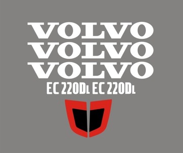 Naklejki oklejenie VOLVO EC 220DL