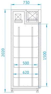 ХОЛОДИЛЬНЫЙ ШКАФ RAPA SCH-Z 1200 AG БЕСПЛАТНАЯ ДОСТАВКА