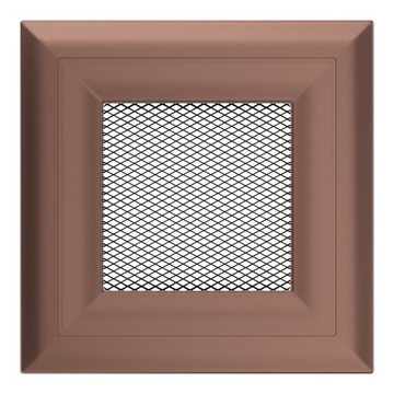 фото ориг. №4, Lattice coated grilles 11om brown