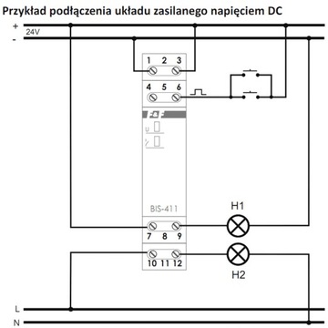 БИСТАБИЛЬНОЕ РЕЛЕ F&F 2Z 24В AC/DC BIS-411