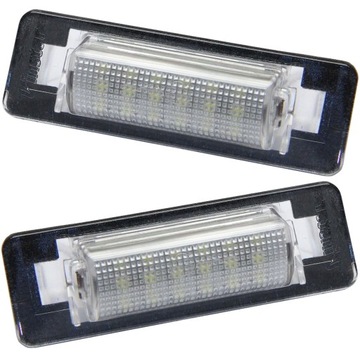 2szt. LED PODŚWIETLENIE TABLICY MERCEDES W210 W202