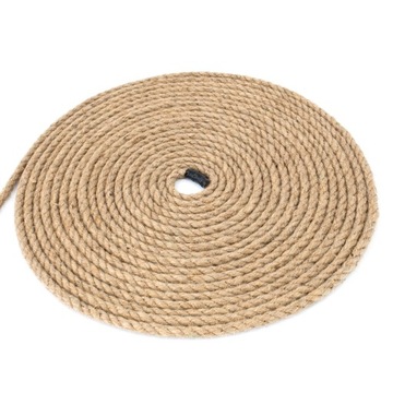 LINA linka JUTOWA 6mm linka 5mb LINY JUTOWE JUTA rustykalna wytrzymała