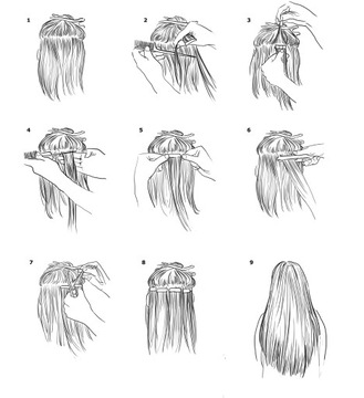 ЛЕНТА ДЛЯ ВОЛОС СЭНДВИЧ НА 45 СМ СЭНДВИЧ 2 ЛЕНТА коричневая 4