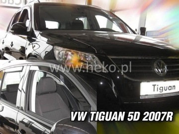 VW Tiguan 1 2007-2015 HEKO ДВЕРНЫЕ ДВЕРИ 4 шт.