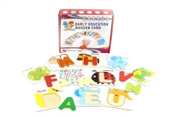 DREWNIANE KARTY DO NAUKI LICZB 602792