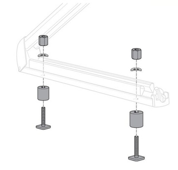 Adapter THULE bagażnika na rowery/narty rowek T