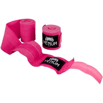 Venum Kontact Wraps Бинты для бокса 2,5 м розовые