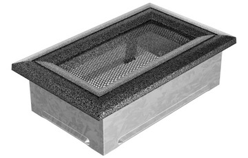 фото ориг. №5, Lattice ventilation colored grilles oskar 11x17 centimeters black-silver