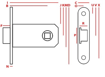 ДВЕРНОЙ ЗАМОК JANIA SAVING GATE PL