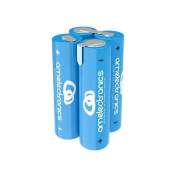 PAKIET AKUMULATORÓW 4 OGNIWA AA 4,8V 2200MAH NI-MH