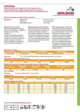 ЭЛЕКТРОДЫ универсальные СПЕЦИАЛЬНЫЕ сварочные 5,0 мм, коробка 15 кг.