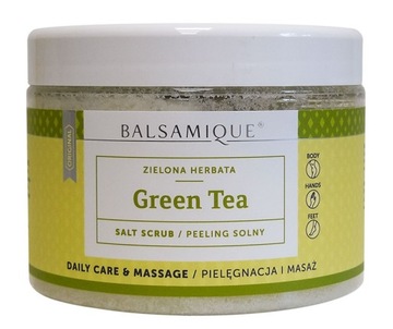 Peeling solny BALSAMIQUE Green Tea - 550g - LURGUS