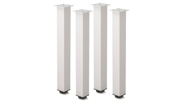 4 X ALU NOGA STOŁOWA DO BLATU H 710 MM REGULOWANA