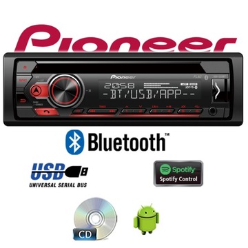 АВТОМОБИЛЬНАЯ РАДИО PIONEER DEH-S310BT USB BLUETOOTH