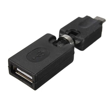 HOST OTG Micro USB — поворотный адаптер USB 360