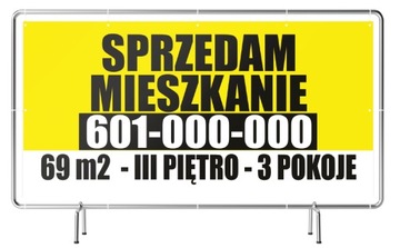 Baner SPRZEDAM Dom/Mieszkanie/Działkę - 20 wzorów