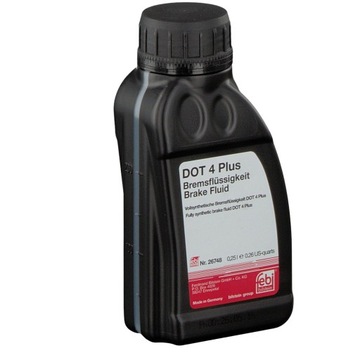 PŁYN HAMULCOWY DOT4 DOT-4 plus 250ml 0.25L FEBI