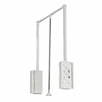 фото ориг. №1, Pantograph for cabinets aluminum 83 - 115 centimeters thrust