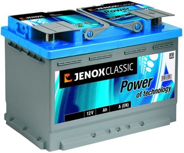 Akumulator samochodowy JENOX CLASSIC 88 Ah 720A