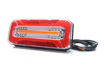 LAMPA TYLNA ZESPOLONA 12/24V LED DIODA WAŚ W185DD