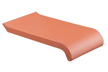 Parapety Zewnętrzne Ceramiczne 34 cm CEGLASTY mat