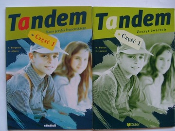 Tandem 1 Podręcznik+Ćwiczenia+2 kaset NOWY Komplet