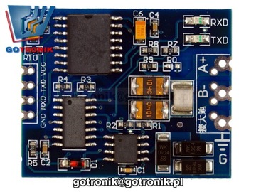 Интерфейсный модуль RS485-TTL UART с изоляцией BTE-366