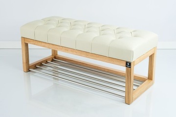 фото ориг. №7, Cabinet shoes with seat emra wood 55 x 40 x 40 centimeters white