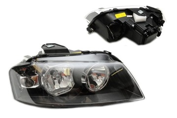 Audi A3 03-08, Reflektor lampa H7+H7 nowa PRAWA