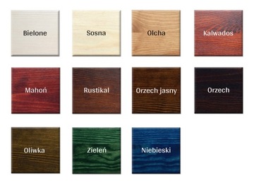 Деревянная кровать KAROL 100x220 каркас MEBLE KLUPŚ