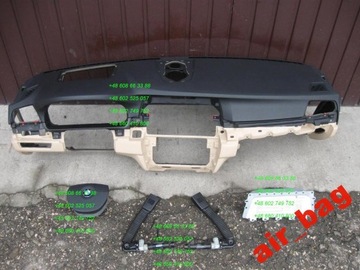 BMW 5 F10 10 KOPIE KONZOLA DESKA ULOŽENÍ AIRBAG