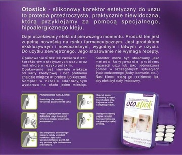 Otostick Korektory ODSTAJĄCE USZY / MASKOWANIE