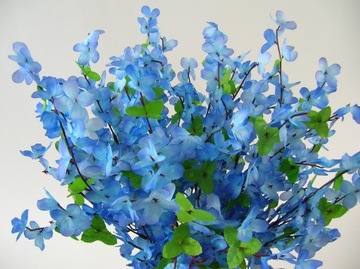 ИСКУССТВЕННЫЕ ЦВЕТЫ ФОРСИТИЯ СИНИЙ ТРАНДЖ