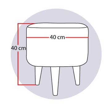 Пуф-табурет на трех ножках, CAMEL COLOR 10