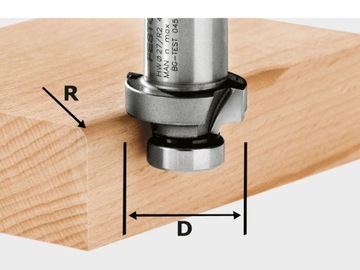 Фреза закругляющая FESTOOL HW R2 для фрезерного станка OFK 500 490092