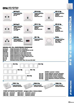 gniazdo USB ŁADOWARKA seria OPAL do MP3 MP4 TABLET