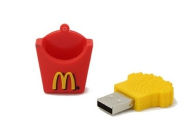 USB-накопитель 128 ГБ ЖЕЛТЫЙ ФРИС MC DONALD'S