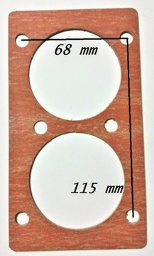 Прокладка над пластиной, подходит для насоса B 2800 3800.
