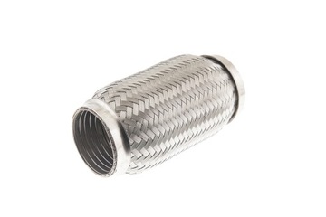 Złącze elastyczne łącznik elastyczny wydechu tłumik drgań 76x200mm | 3 cale