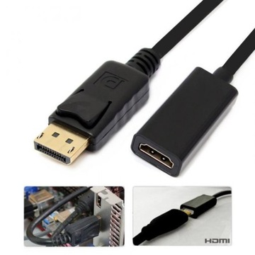 Порт дисплея DP Адаптер HDMI Кабельный адаптер DP