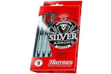 Rzutki Harrows SILVER ARROWS 18 gr Softip