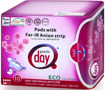 PODPASKI NA DZIEŃ ANION 10SZT EKO GENTLE DAY