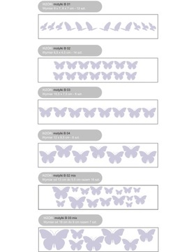 Наклейки на стены в виде сердечек и капель облаков