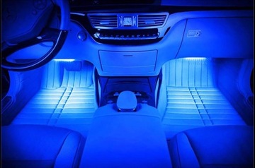ОСВЕЩЕНИЕ САЛОНА 4x12 LED RGB MUSIC AUDIO ЗВУК