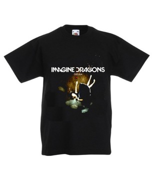 152 KOSZULKA DZIECIĘCA Imagine Dragons WZORY