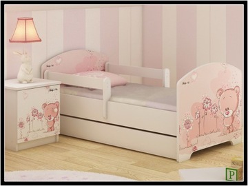 Детская кроватка с ящиком 160Х80 BABY BOO PB PK