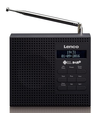 Hi-Fi радиоприемник LENCO PDR-19 DAB+ FM RDS